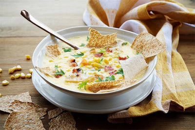 Smoked Bacon Corn Chowder